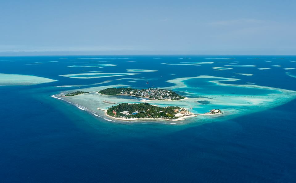 ilhas do Holiday Inn Resort Kandooma Maldives
