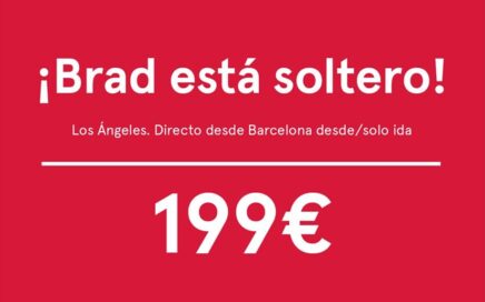 Brad Pitt está solteiro: Campanha da Low Cost Norwegian
