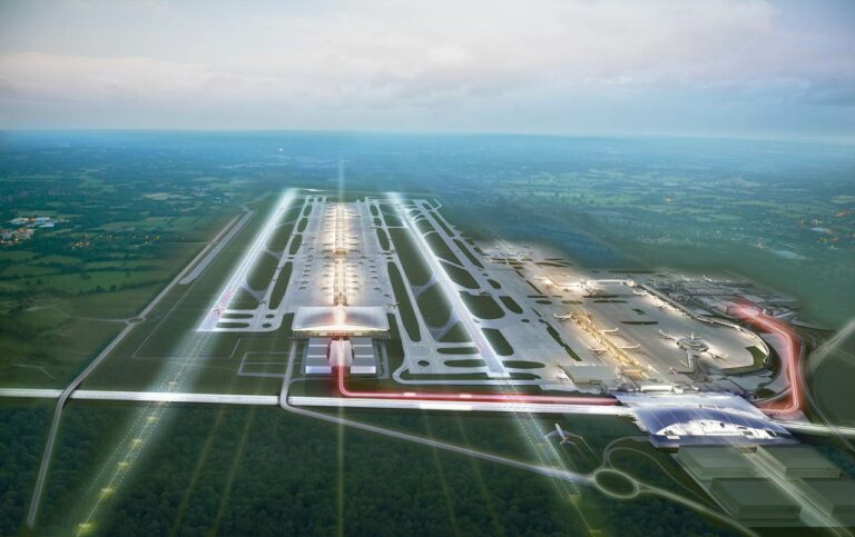 Projecto para 2 pistas no aeroporto de Londres Gatwick