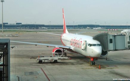 Uma das aeronaves da Companhia Aérea Alemã airberlin