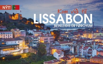 Promoção a Lisboa da Atlantic Airways das ilhas Faroé