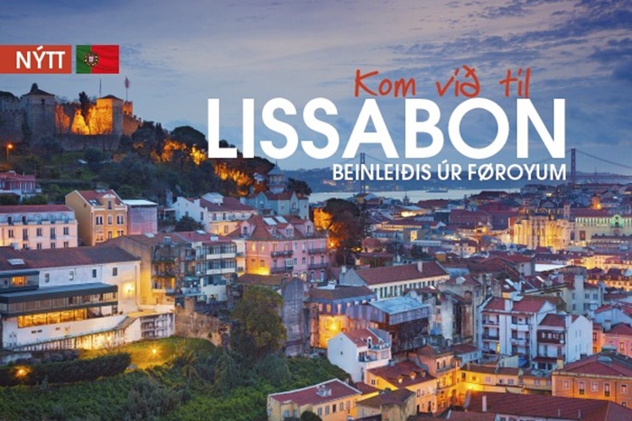 Promoção a Lisboa da Atlantic Airways das ilhas Faroé