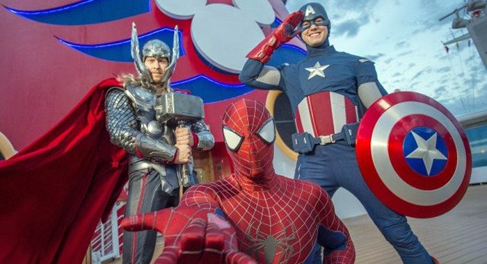 Heróis e Vilões da Marvel nos Cruzeiros Disney do Outono 2017
