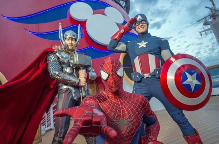 Heróis e Vilões da Marvel nos Cruzeiros Disney do Outono 2017