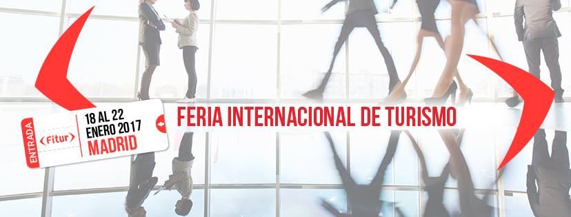 Cartaz Feira FITUR 2017 que se realiza em Madrid