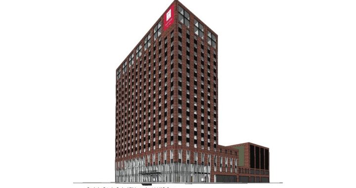 Projecto novo Leonardo Royal Hotel Amsterdão vai estar situado num edifício com 19 andares