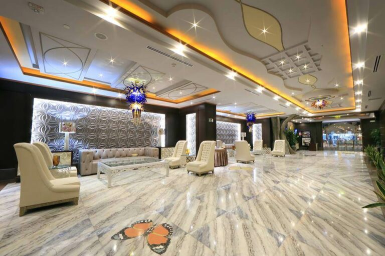 Lobby do hotel Eurostars Panama City 5 estrelas