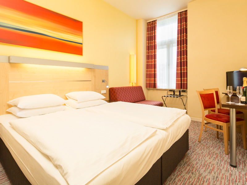 Quarto do hotel Exe City Park em Praga