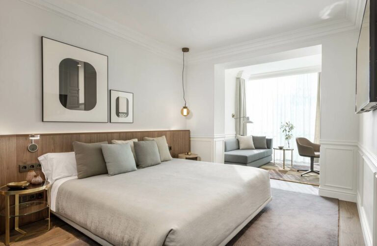 Quarto deluxe do hotel H10 Casa Mimosa em Barcelona