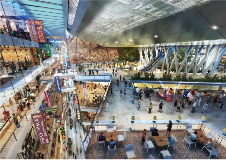 Projecto da SKYCITY para o aeroporto de Hong Kong