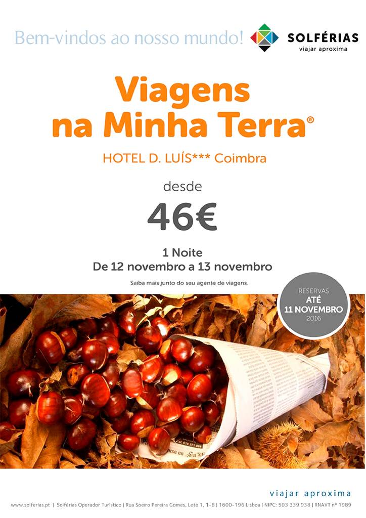 Férias de São Martinho em Portugal de 12 a 13 de Novembro