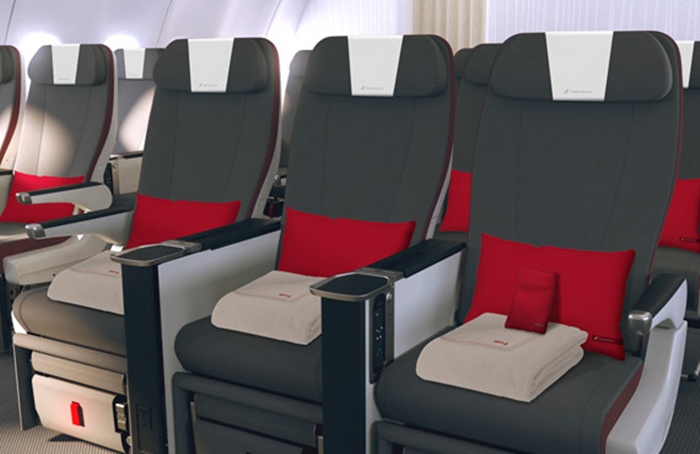 Classe Turista Premium da Companhia aérea Iberia nos voos para a América