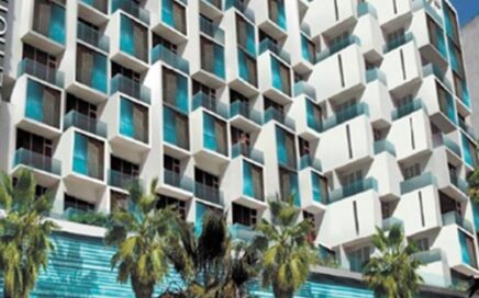 Fachada em obras do Barceló em Casablanca 5 estrelas