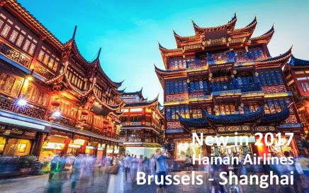 Bruxelas e Shangai passam a ter voos directos pela Companhia Hainan Airlines