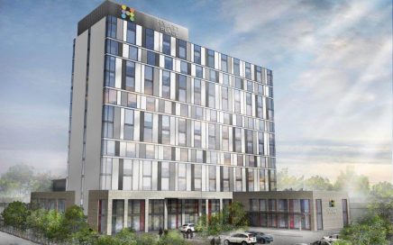 Modelo do hotel Hyatt Place London Heathrow Airport no Reino Unido