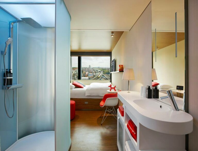 Quarto do hotel CitizenM Shoreditch Londres