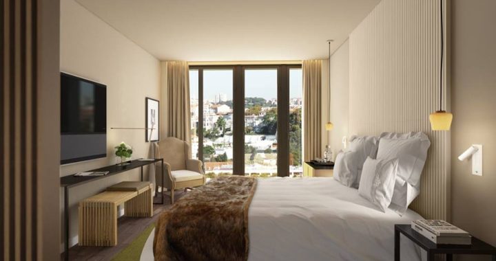 Quarto com vista sobre Lisboa no hotel Memmo Príncipe Real