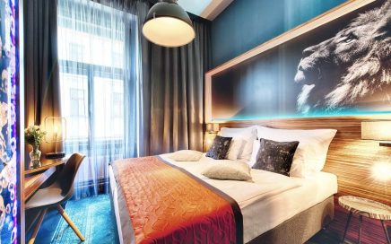 Quarto dos hotéis NYX, nova marca do grupo Leonardo