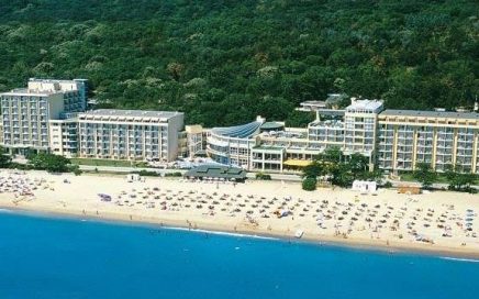 Vista aérea do hotel Sentido Golden Star da Thomas Cook na Bulgária