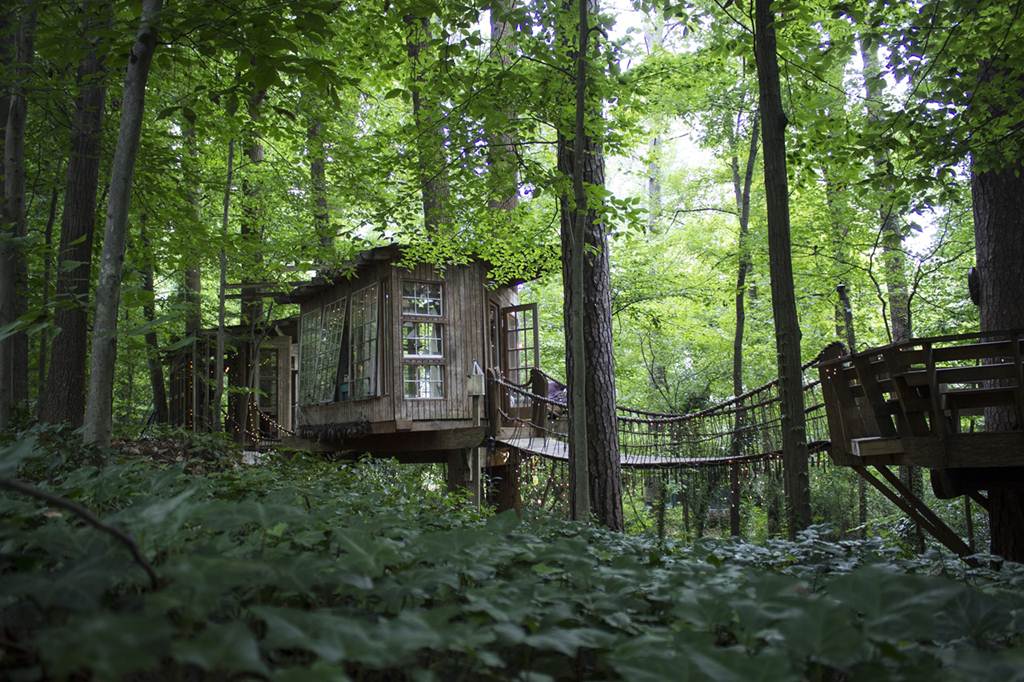 Casa na Árvore presente nos alojamentos Airbnb