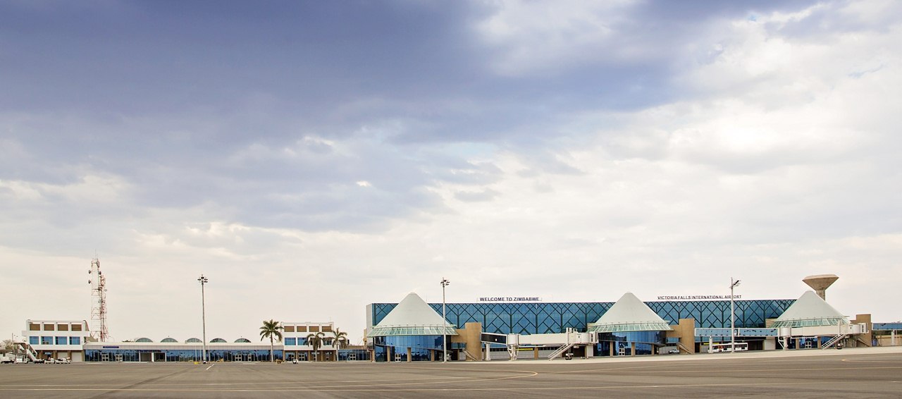 Novo aeroporto Internacional Victoria Falls no Zimbabue