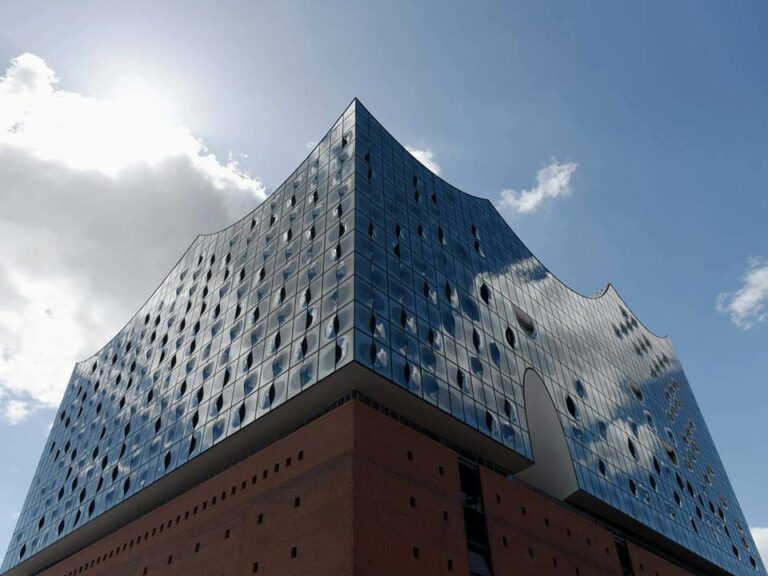 Fachada do hotel Westin Hamburgo na Alemanha