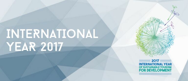 2017 Ano Internacional do Turismo Sustentável para o Desenvolvimento
