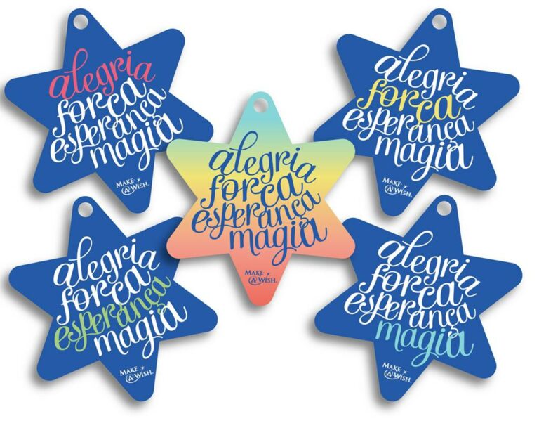 As estrelas da Fundação Make-a-Wish que podem ser adquiridas durante o Natal