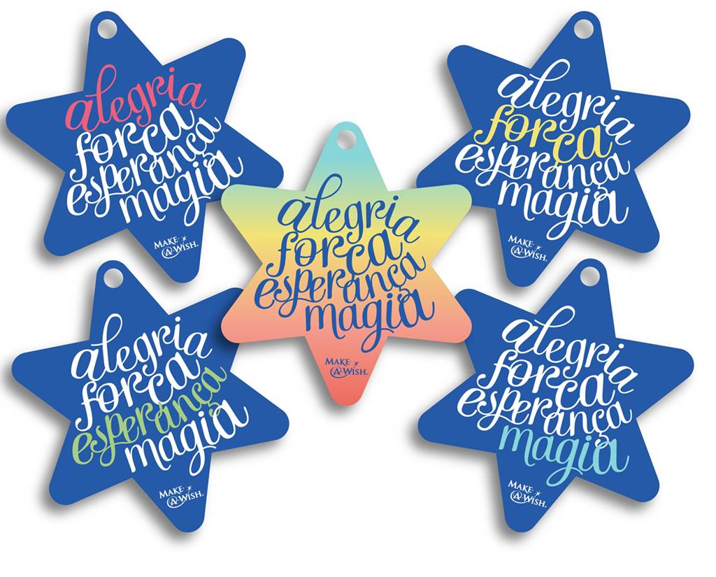 As estrelas da Fundação Make-a-Wish que podem ser adquiridas durante o Natal