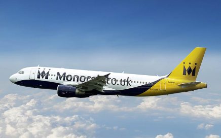 Avião A320 G-0ZBK da Monarch Airlines
