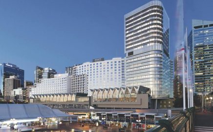 Edifício do hotel Hyatt Regency Sydney