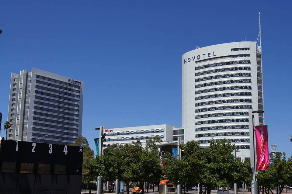 Hotéis Acoorhotels no Parque Olímpico de Sydney: Pullman, ibis e Novotel