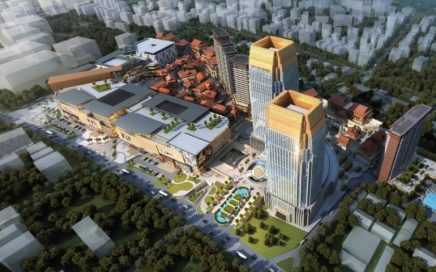 Projecto World Trade Center onde fica o hotel Intercontinental Vientiane no Laos