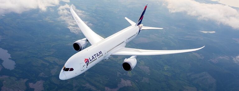 LATAM lança o seu voo directo mais longo entre Santiago e Melbourne
