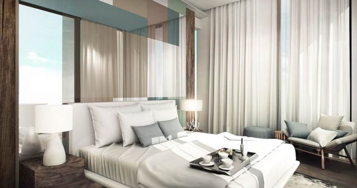 Quarto do hotel Nikki Beach Resort & Spa Dubai