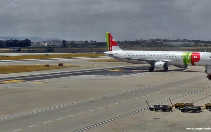 Avião da TAP Portugal idêntico ao que vai transportar o Papa Francisco
