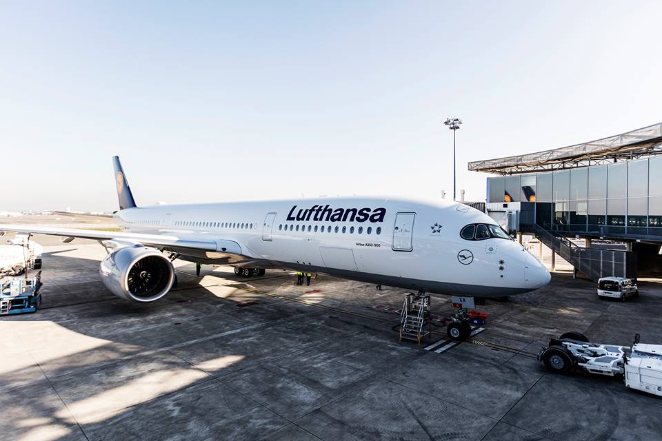A350 da Lufthansa permite escolher entretenimento numa app até 6 semanas antes em casa