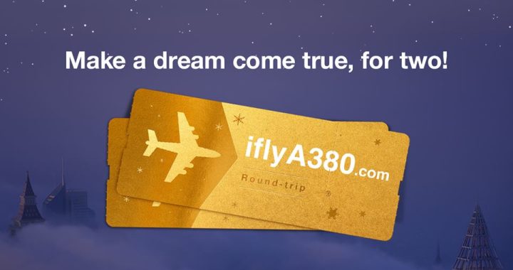 Concurso da Airbus que sorteia 2 bilhetes de avião ida e volta