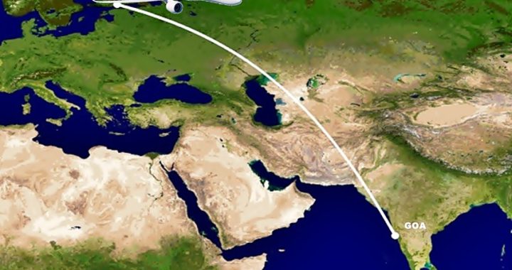 Rota da Finnair entre Helsínquia e Goa com 2 voos por semana