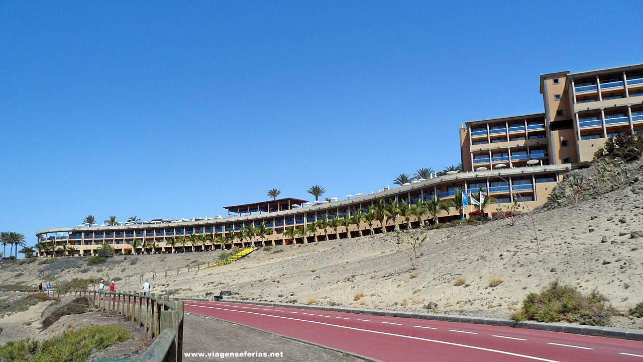 Vista do Hotel Iberostar Fuerteventura Palace nas ilhas Canárias