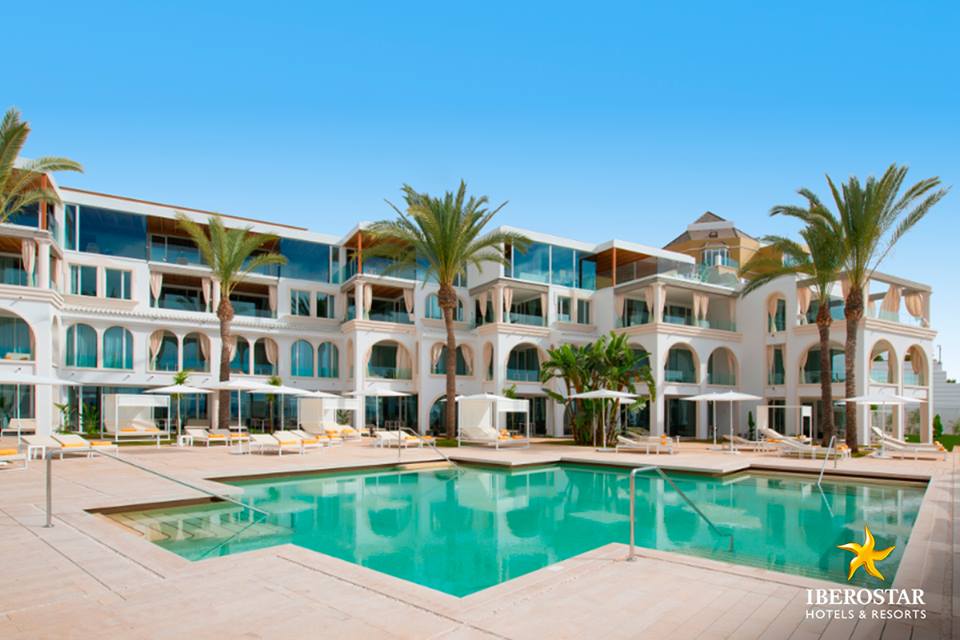 Exterior do Iberostar Grand hotel Salomé nas ilhas Canárias