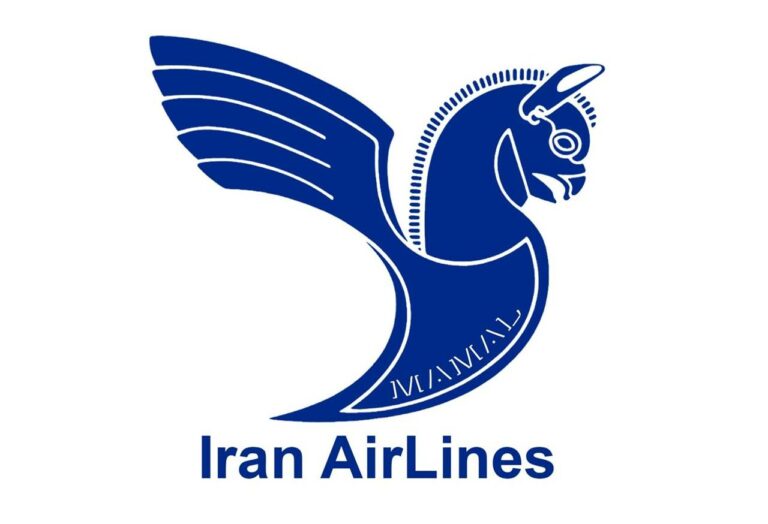 Logo da companhia aérea Iran Air do Irão