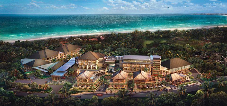 Hotel Mövenpick Resort & Spa Jimbaran Bali visto de cima