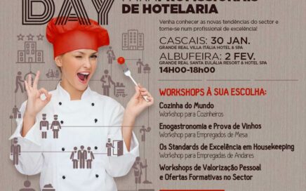 Open Days para hotelaria em Cascais a 30 de Janeiro e Albufeira a 2 de Fevereiro