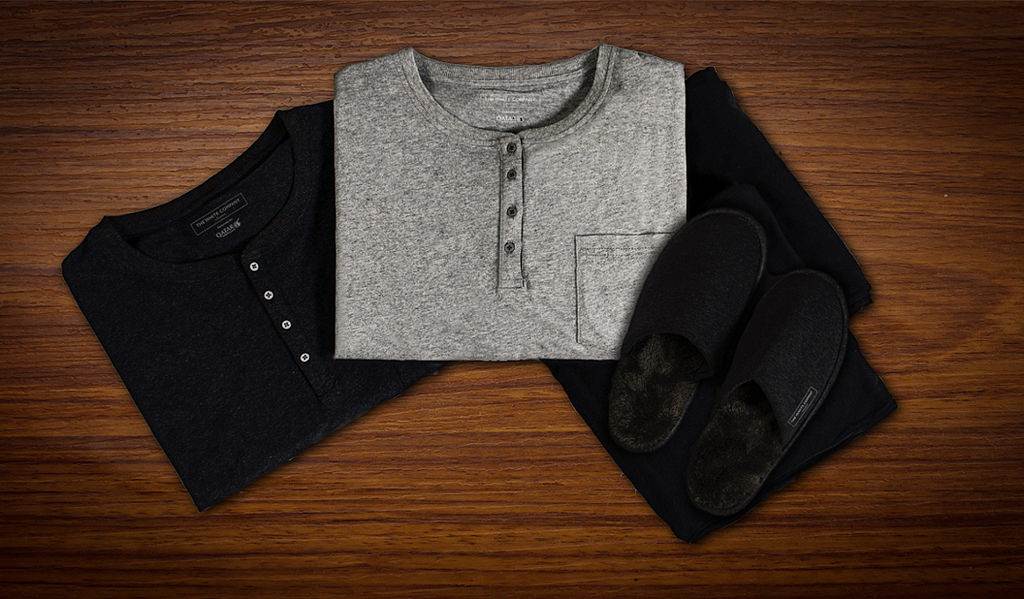 Pijamas e chinelos para os passageiros da Qatar Airways pela The White Company