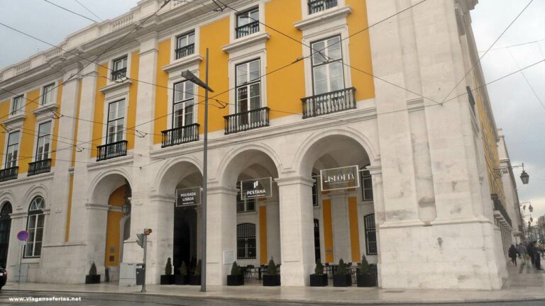 Edifico histórico da Pousada de Lisboa que integra a colecção RockStar Hotels