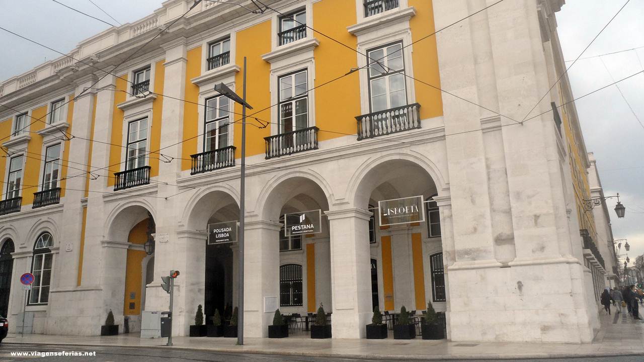 Edifico histórico da Pousada de Lisboa que integra a colecção RockStar Hotels