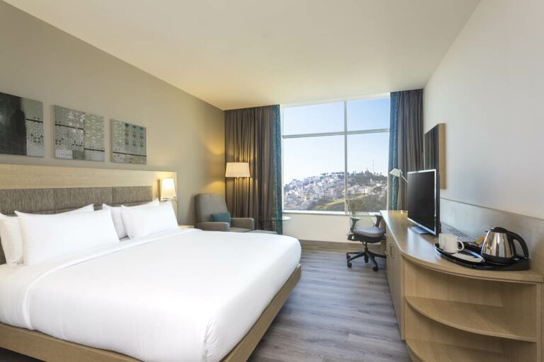 Quarto do Hilton Garden Inn Tanger que será idêntico ao de Casablanca