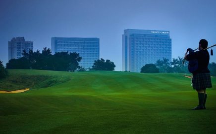 Hotel Resort Ritz-Carlton Haikou na ilha de Hainan na China