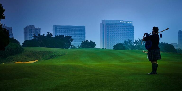 Hotel Resort Ritz-Carlton Haikou na ilha de Hainan na China